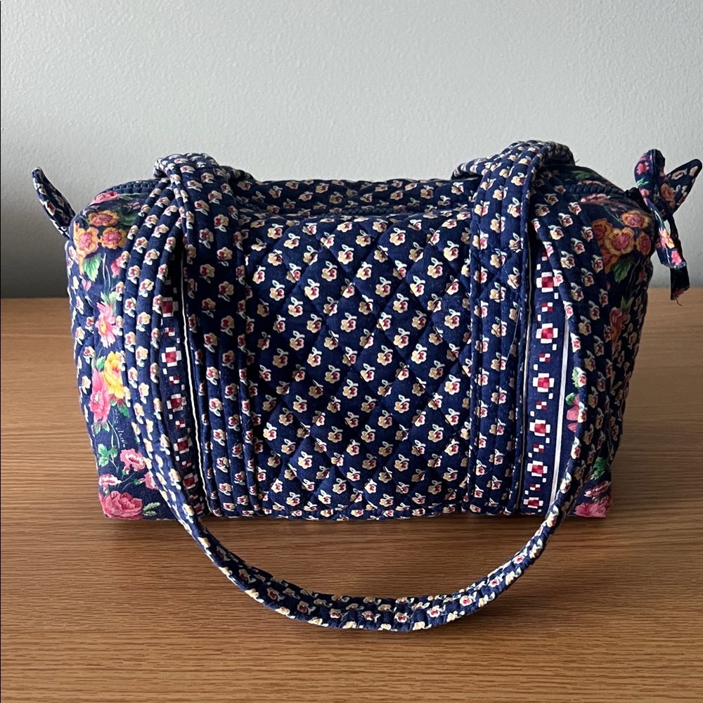 Vintage Indiana VERA BRADLEY Royal 1992 1st Gen 100 Mini Duffle Bag Floral
